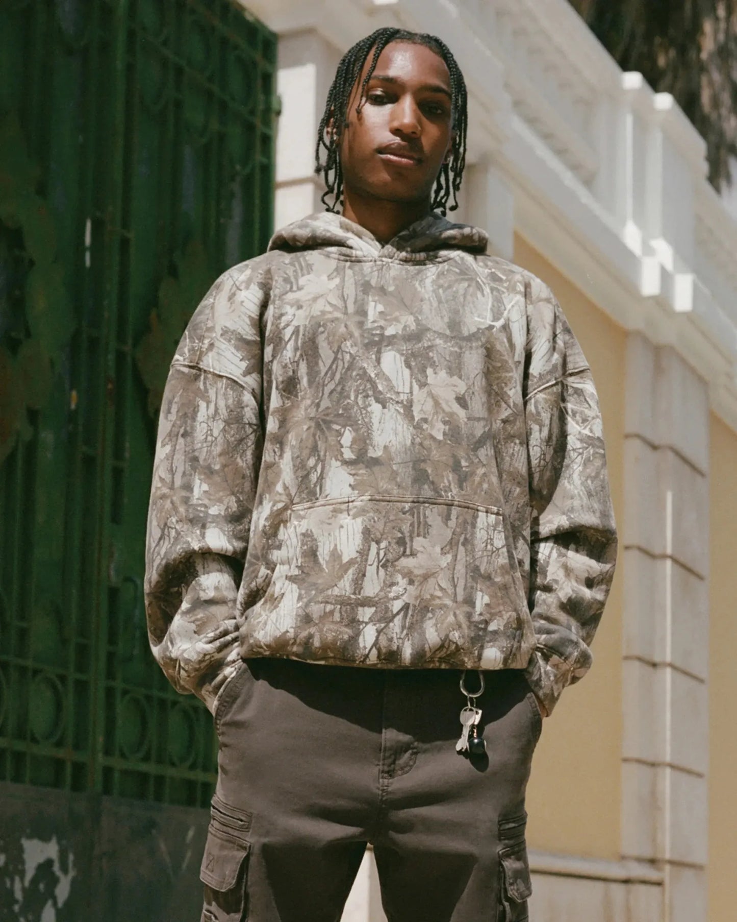 Viral Camo Hoodie