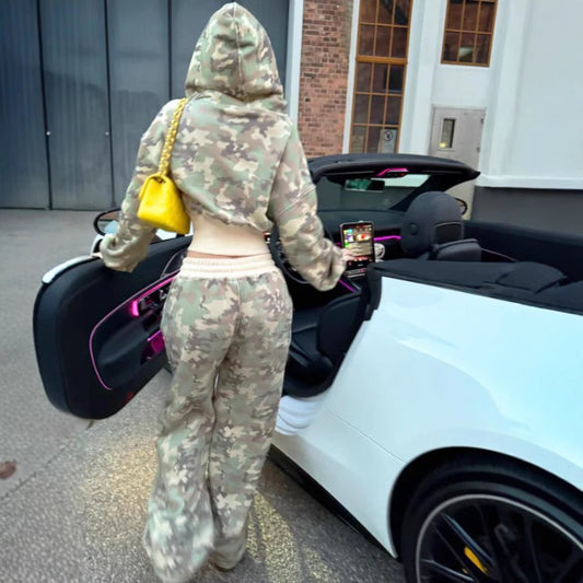 Slō Studio Camo Tracksuit